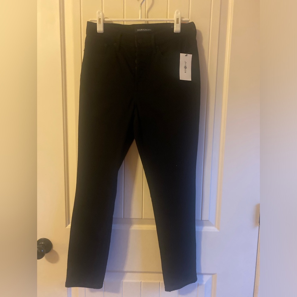 Calvin Klein Jet Black Jeans